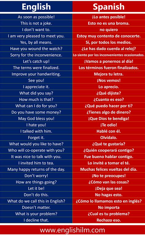 sentences en español|More.